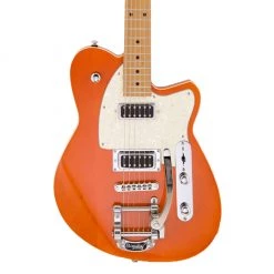 Electric Guitars Reverend Flatroc - Transparent Rock Orange