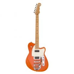 Electric Guitars Reverend Flatroc - Transparent Rock Orange