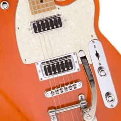 Electric Guitars Reverend Flatroc - Transparent Rock Orange