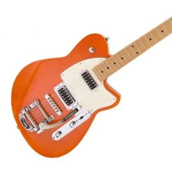 Electric Guitars Reverend Flatroc - Transparent Rock Orange