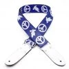 See All DSL JAC20-PEACE-BLUE Strap 2" Jacquard Weave Peace Blue