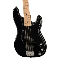 Squier Affinity Series™ Precision Bass® PJ Pack, Maple Fingerboard, Black, Gig Bag, Rumble 15 - 240V AU