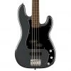Squier - Affinity Series™ Precision Bass® PJ, Laurel Fingerboard, Black Pickguard, Charcoal Frost Metallic