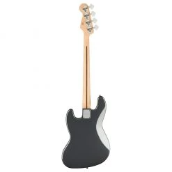 Bass Guitars Squier - Affinity Series™ Jazz Bass®, Laurel Fingerboard, Black Pickguard, Charcoal Frost Metallic