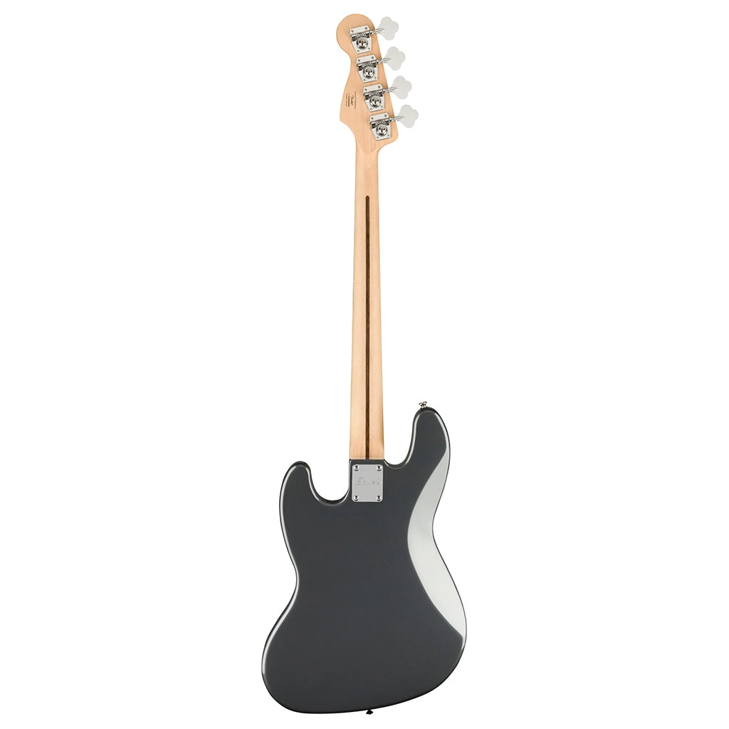 Bass Guitars Squier - Affinity Series™ Jazz Bass®, Laurel Fingerboard, Black Pickguard, Charcoal Frost Metallic