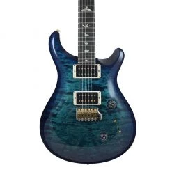 Electric Guitars PRS Custom 24 Pattern Thin - Maple Neck Ebony Fingerboard - Cobalt Blue - 10 Top Quilted Maple