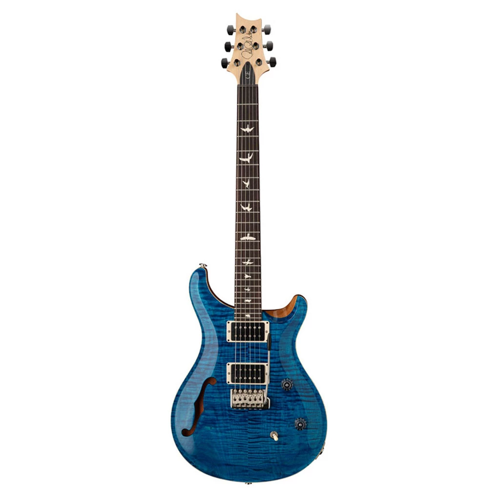 PRS Paul Reed Smith CE 24 Semi-Hollow Electric Guitar Blue Matteo CE24SH Electric Guitars