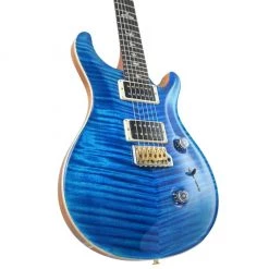 PRS Guitars : CU24: 10 Top, Pat Thin, Aquamarine