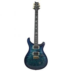 Electric Guitars PRS Custom 24 Pattern Thin - Maple Neck Ebony Fingerboard - Cobalt Blue - 10 Top Quilted Maple