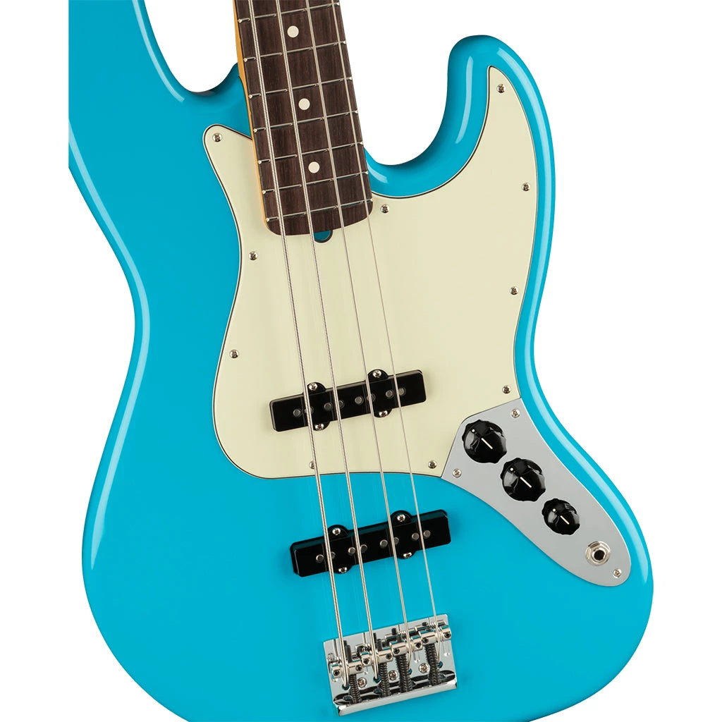 Bass Guitars Fender - American Professional II Jazz Bass® - Rosewood Fingerboard - Miami Blue