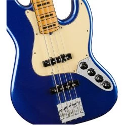 Fender American Ultra Jazz Bass - Maple - Cobra Blue Bass Guitars