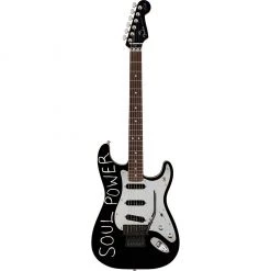 Electric Guitars Fender - Tom Morello Stratocaster - Black - Rosewood Fretboard