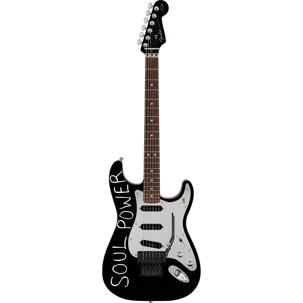 Electric Guitars Fender - Tom Morello Stratocaster - Black - Rosewood Fretboard