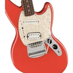Fender - Kurt Cobain Jag-Stang® - Rosewood Fingerboard, Fiesta Red Electric Guitars