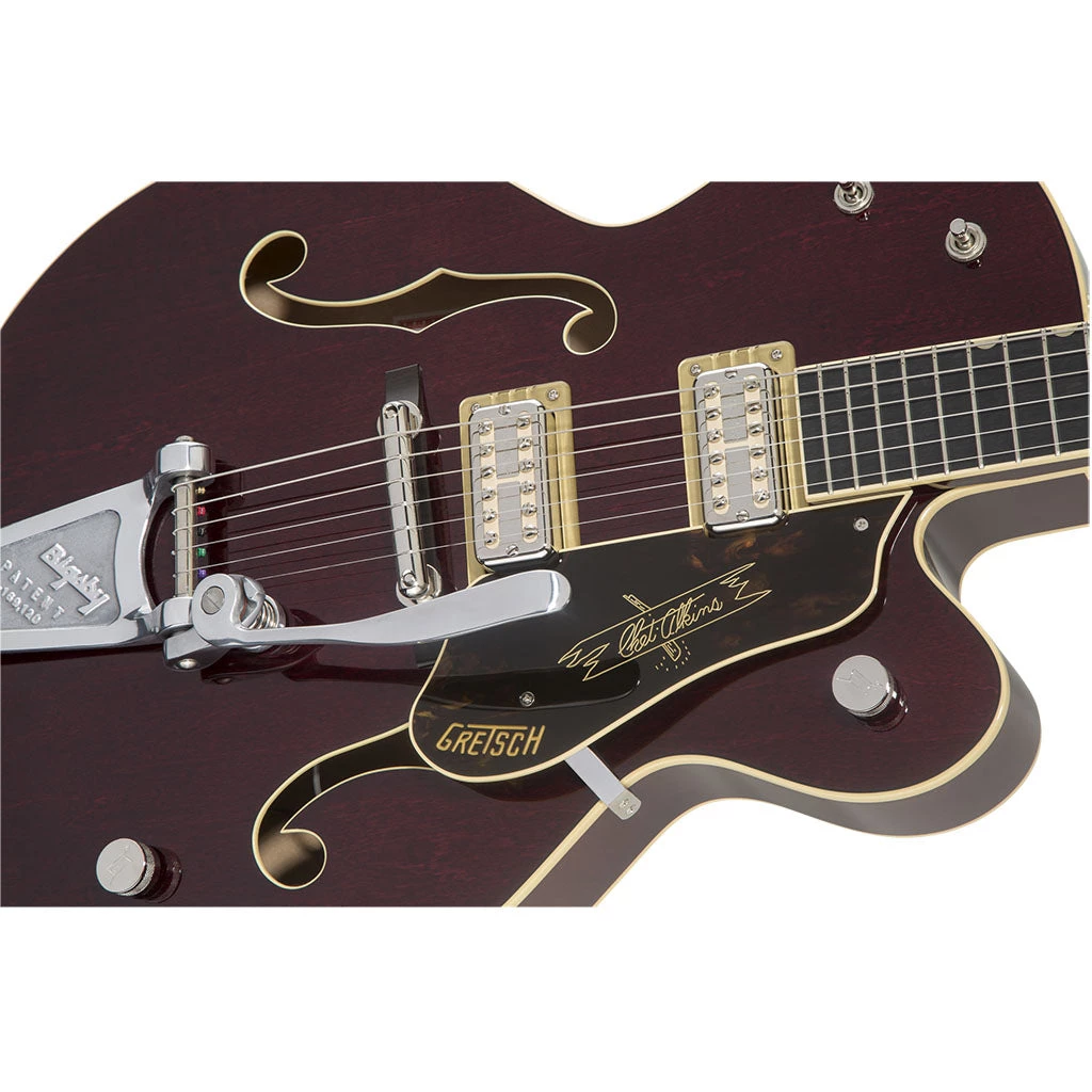 Electric Guitars Gretsch - G6120T Limited Edition '59 Nashville® Single-Cut With Bigsby® Ebony Fingerboard - Dark Cherry Stain