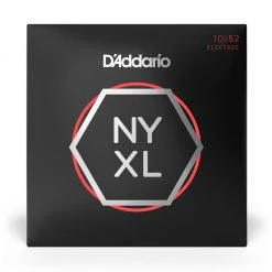 See All D'Addario - NYXL1052 - NYXL 10-52 Nickel Wound Electric Guitars Strings, Light Top / Heavy Bottom - Electric Guitar Strings