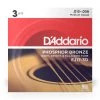 D'Addario - EJ17-3D - 3 Pack Phosphor Bronze Medium 13-56 - Acoustic Guitar Strings See All