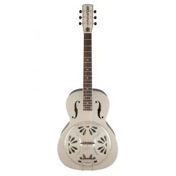 Gretsch - G9221 Bobtail™ Steel Round-Neck A.E., Steel Body Spider Cone Resonator Guitar, Fishman® Nashville Resonator Pickup Acoustic Guitars