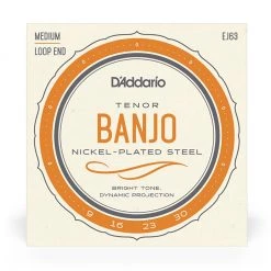 See All D'Addario - EJ63 - Nickel Banjo Tenor Strings - Banjo Strings