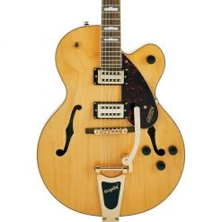 Electric Guitars Gretsch - G2410TG Streamliner™ Hollow Body Single-Cut With Bigsby® And Gold Hardware - Laurel Fingerboard - Village Amber