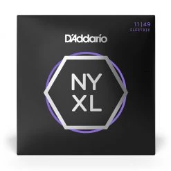 D'Addario - NYXL1149 - NYXL 11-49 Nickel Wound Electric Guitars Strings, Medium - Electric Guitar Strings See All