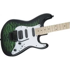 Jackson X Series Adrian Smith SDXQ - Transparent Green - Maple Fretboard