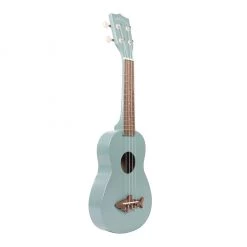 Makala Soprano Ukulele Shark Bridge - Grey Ukuleles