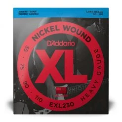See All D'Addario - EXL230 - Bass XL 55 - 110 Long Scale - Bass Strings