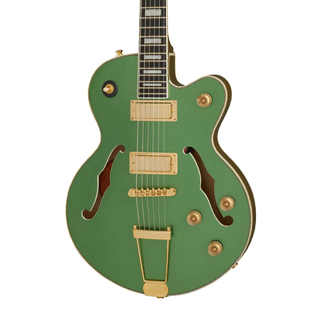 Epiphone Uptown Kat ES Emerald Green Metallic Electric Guitars