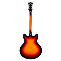 Electric Guitars Vox - Bobcat S66 Semi Hollow Electric - Sunburst
