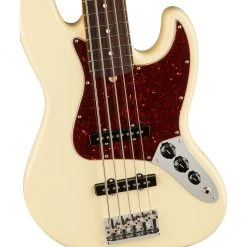 Bass Guitars Fender - American Professional II Jazz Bass® V - Rosewood Fingerboard - Olympic White