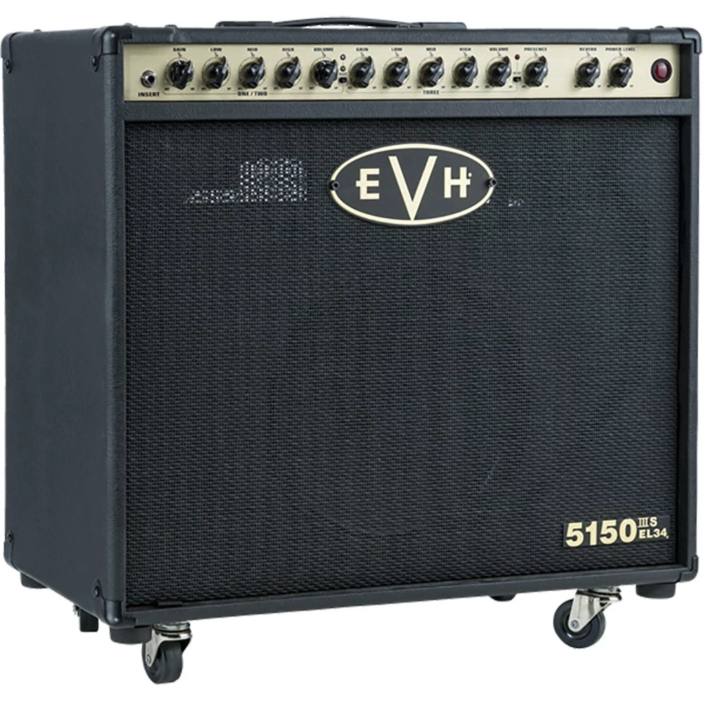 EVH5150III 50w EL34 1x12 Combo Amplifier - Black Electric Guitar Amps