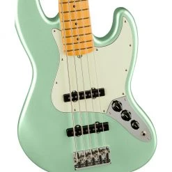 Fender - American Professional II Jazz Bass® V - Maple Fingerboard - Mystic Surf Green Bass Guitars