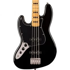 Squier - Classic Vibe '70s Jazz Bass® Left-Handed - Maple Fingerboard - Black Bass Guitars