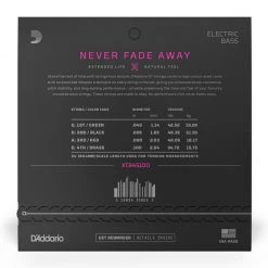 D'Addario - XTB45100 - XT Bass Nickel 45-100 Long Scale - Bass Strings See All