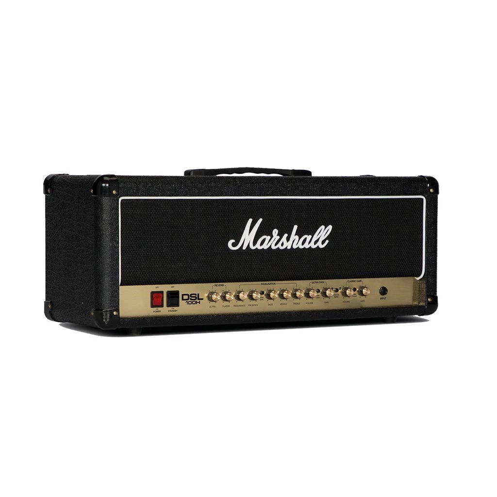 Marshall DSL100H Guitar Amplifier - 100W 2ch Valve Head Electric Guitar Amps