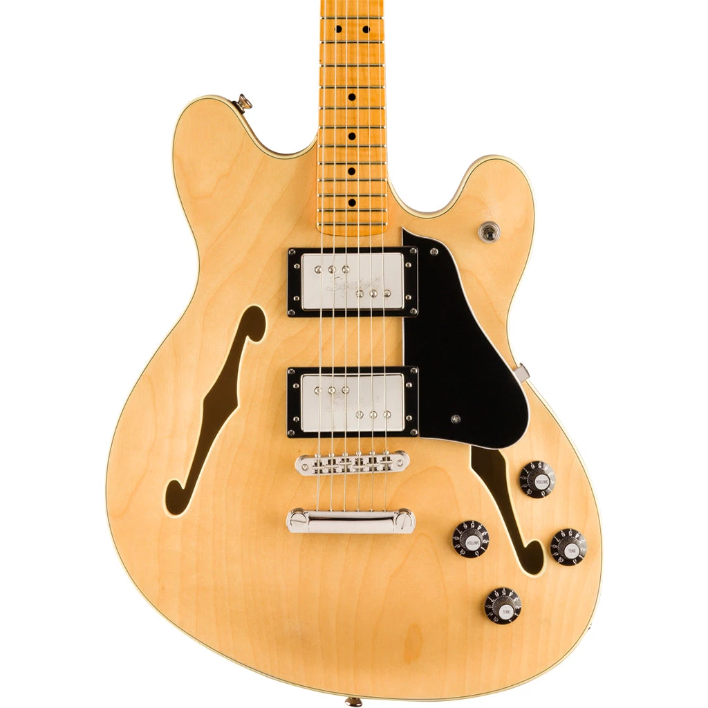 Squier Classic Vibe Starcaster - Natural - Maple Fretboard Electric Guitars
