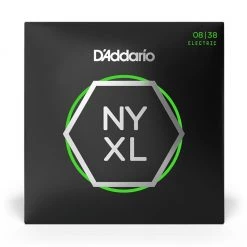 See All D'Addario - NYXL0838 - NYXL 08-38 Nickel Wound Electric Guitars Strings, Extra Super Light - Electric Guitar Strings