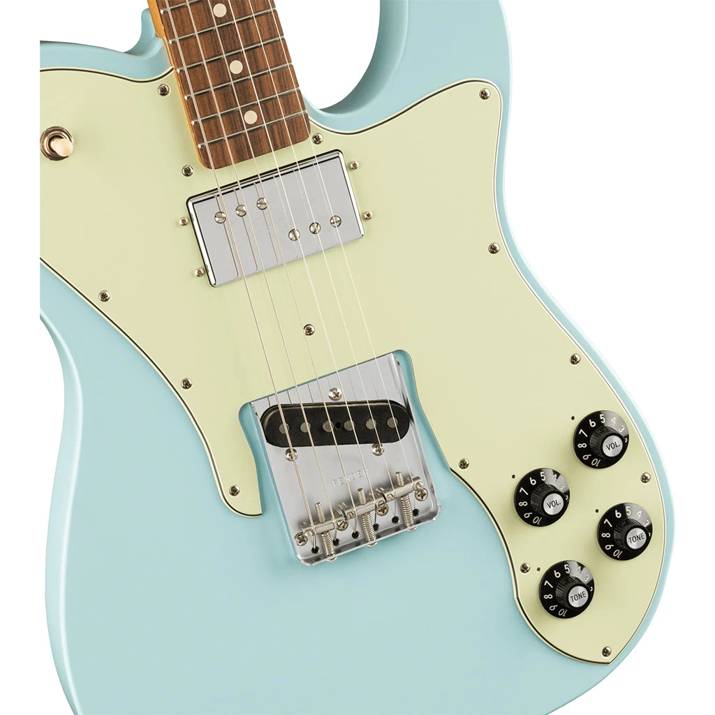 Fender - Vintera '70s Telecaster Custom - Sonic Blue - Pau Ferro Fretboard Electric Guitars