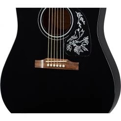 Acoustic Guitars Epiphone - Starling Square Shoulder Dreadnought Acoustic Guitar - Ebony