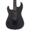 Charvel - Pro-Mod San Dimas® Style 1 HH FR E Sassafras LH - Ebony Fingerboard - Satin Black Electric Guitars