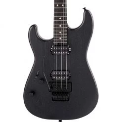 Charvel - Pro-Mod San Dimas® Style 1 HH FR E Sassafras LH - Ebony Fingerboard - Satin Black Electric Guitars