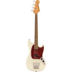 Bass Guitars Squier Classic Vibe 60's Mustang Bass - Olympic White - Laurel