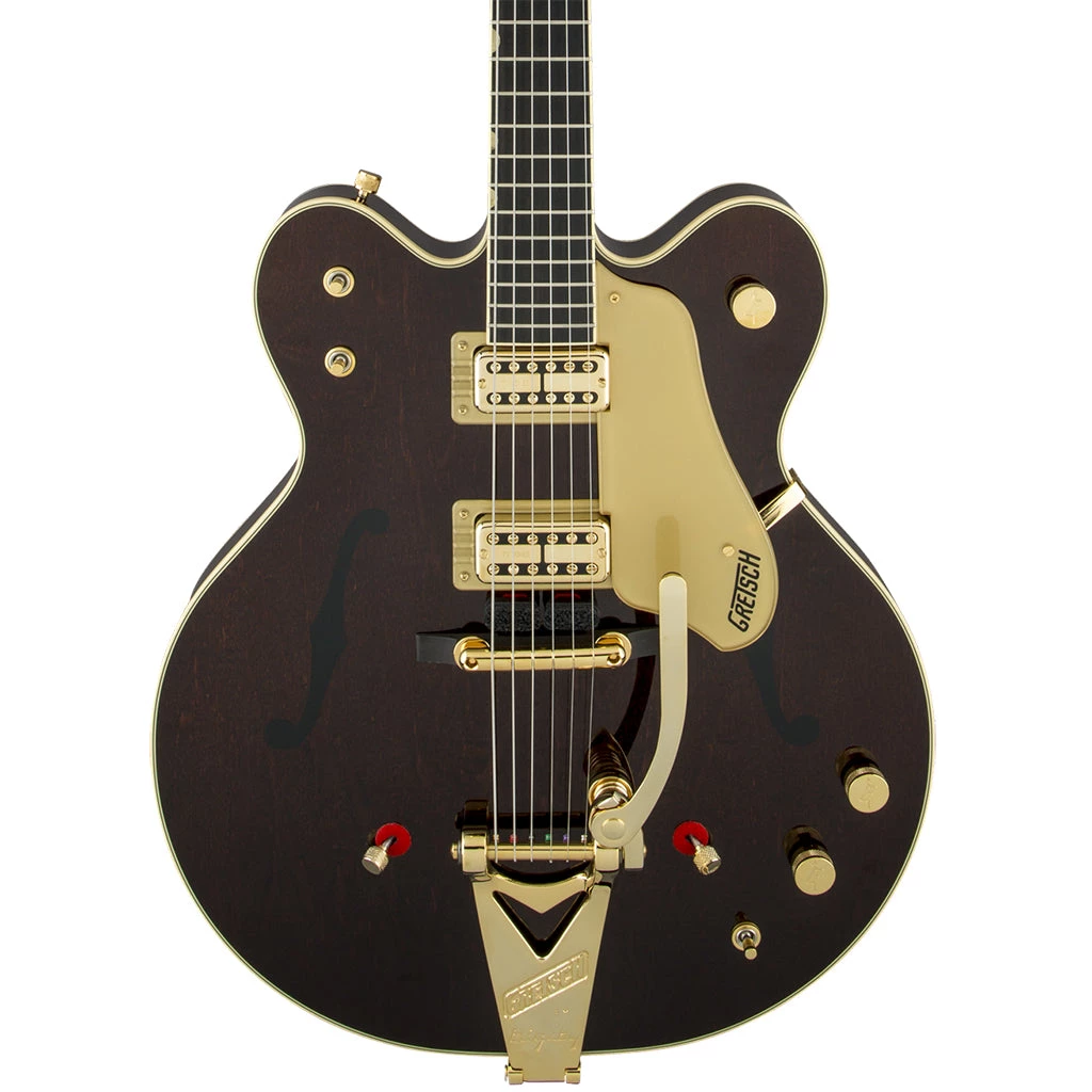 Gretsch - G6122T-62 Vintage Select Edition '62 Chet Atkins® Country Gentleman® - Ebony - Walnut Stain Electric Guitars