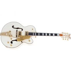 Electric Guitars Gretsch - G6136T-MGC Michael Guy Chislett Signature Falcon™ With Bigsby® - Ebony Fingerboard - Vintage White