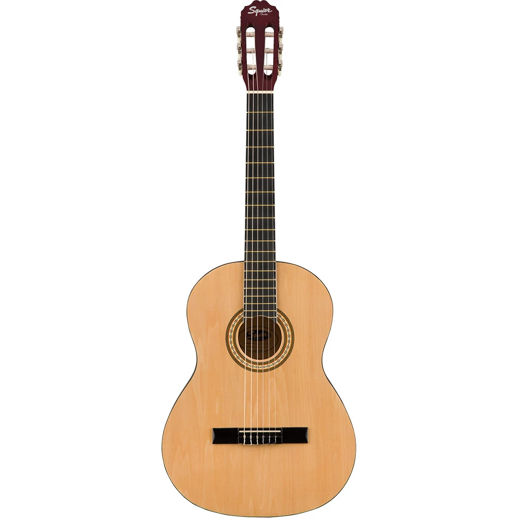 Squier - SA-150N Classical, Stained - Hardwood Fingerboard - Natural Classical Guitars