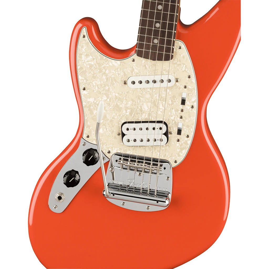 Electric Guitars Fender - Kurt Cobain Jag-Stang® Left-Hand - Rosewood Fingerboard, Fiesta Red