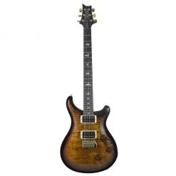 Electric Guitars PRS Custom 24 Piezo - 10 Top Black Gold Burst