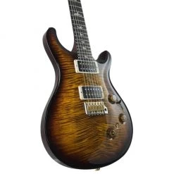 Electric Guitars PRS Custom 24 Piezo - 10 Top Black Gold Burst
