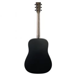 Martin DX Johnny Cash: X-Series Signature Edition Left Handed - Jett Black Acoustic Guitars